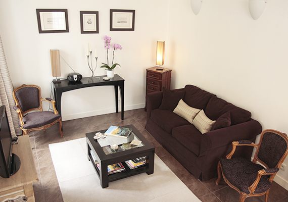 equipped with a quality convertible sofa (for one adult or 2 children), a flat screen TV, DVD player, Free wifi...